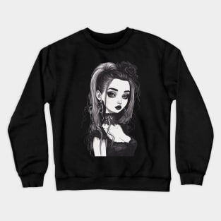 Goth Black is my Happy Color Crewneck Sweatshirt